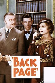 Back Page poster