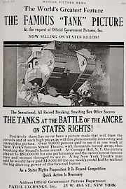 The Battle of the Ancre and the Advance of the Tanks poster
