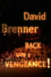 David Brenner Back With a Vengeance poster
