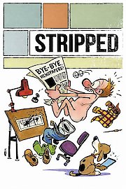 Stripped poster