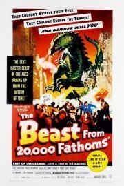The Beast from 20,000 Fathoms poster