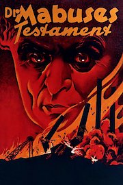 The Testament of Dr. Mabuse poster