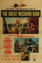 The Great Missouri Raid poster