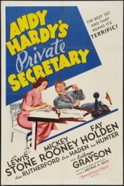 Andy Hardy's Private Secretary poster