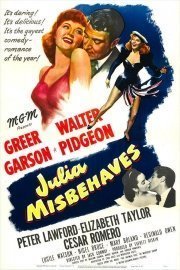 Julia Misbehaves poster