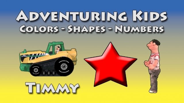Watch Adventuring Kids - Colors, Shapes and Numbers - Timmy Online