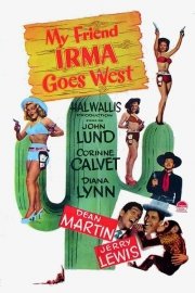 My Friend Irma Goes West poster