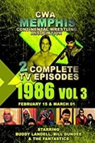 CWA Memphis Wrestling 2 TV Broadcasts 1986 Vol 3
