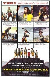 They Came to Cordura poster