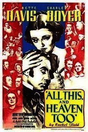 All This, and Heaven Too poster