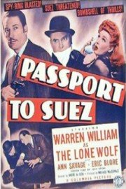 Passport to Suez poster