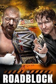 WWE: Roadblock 2016 poster
