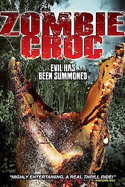 A Zombie Croc poster