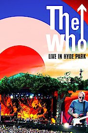 The Who Live In Hyde Park poster
