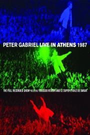 Peter Gabriel: Live In Athens 1987 poster
