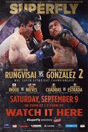 Boxing: Rungvisai vs Gonzalez (9/9/17)