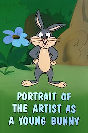 Portrait of the Artist as a Young Bunny poster
