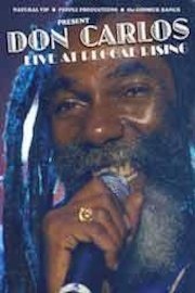 Don Carlos - Live At Reggae Rising poster