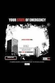 Your State Of Emergency poster