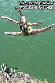 Cliff Diving Gymnast - Big Time at the Lake
