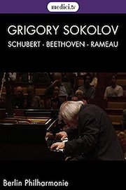 Grigory Sokolov - Recital at the Berliner Philharmonie 2013 poster