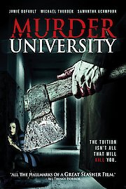 Murder University poster