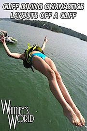 Cliff Diving Gymnastics - Layouts Off a Cliff poster