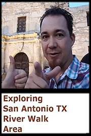 Exploring San Antonio TX River Walk Area poster
