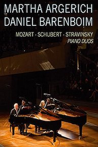 Martha Argerich and Daniel Barenboim - Mozart, Schubert, Strawinsky - Piano Duos