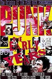 Punk: The Early Years poster