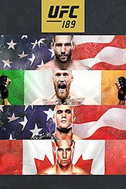 UFC 189: Mendes vs. McGregor poster
