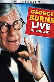 George Burns in Concert poster