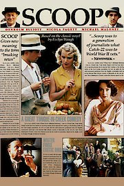 Evelyn Waugh's Scoop poster