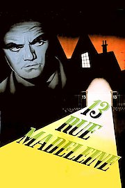 13 RUE MADELEINE poster