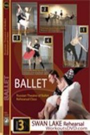 Swan Lake Ballet Rehearsal Russian State Theatre poster