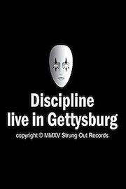 Discipline live in Gettysburg poster