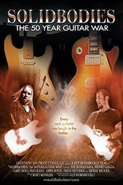 Solidbodies, The 50 Year Guitar War poster