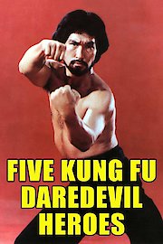 5 Kung Fu Daredevil Heroes poster