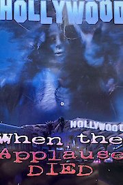 When The Applause Died poster