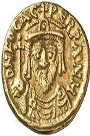 Some Byzantine coins poster