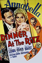Dinner At The Ritz poster