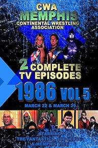 CWA Memphis Wrestling 2 Complete TV Episodes 1986 Vol 5