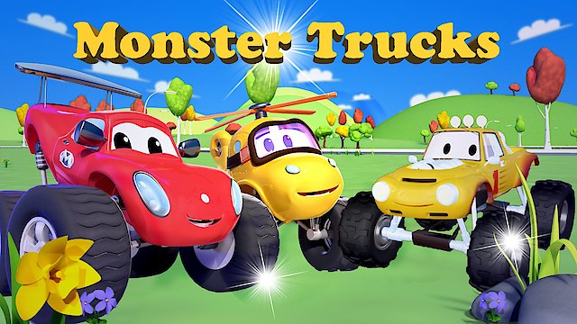 Watch The Fire truck and Lucas the Monster truck Online