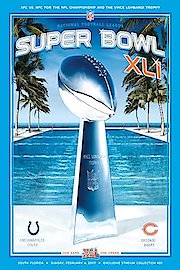Super Bowl XLI poster