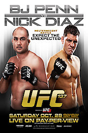 UFC 137: Penn vs. Diaz poster