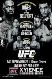 UFC 152: Jones Versus Belfort poster