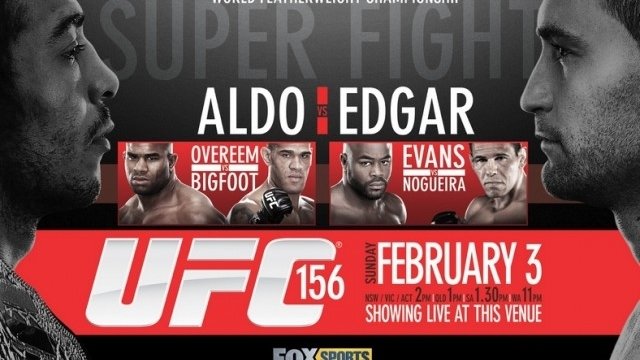 Watch UFC 156 Online