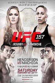 UFC 157 poster