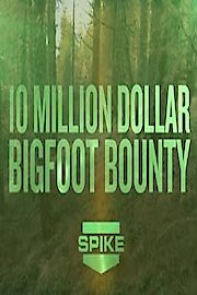 10 Million Dollar Bigfoot Bounty poster