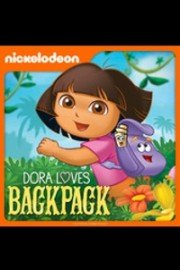 Dora Loves Backpack poster